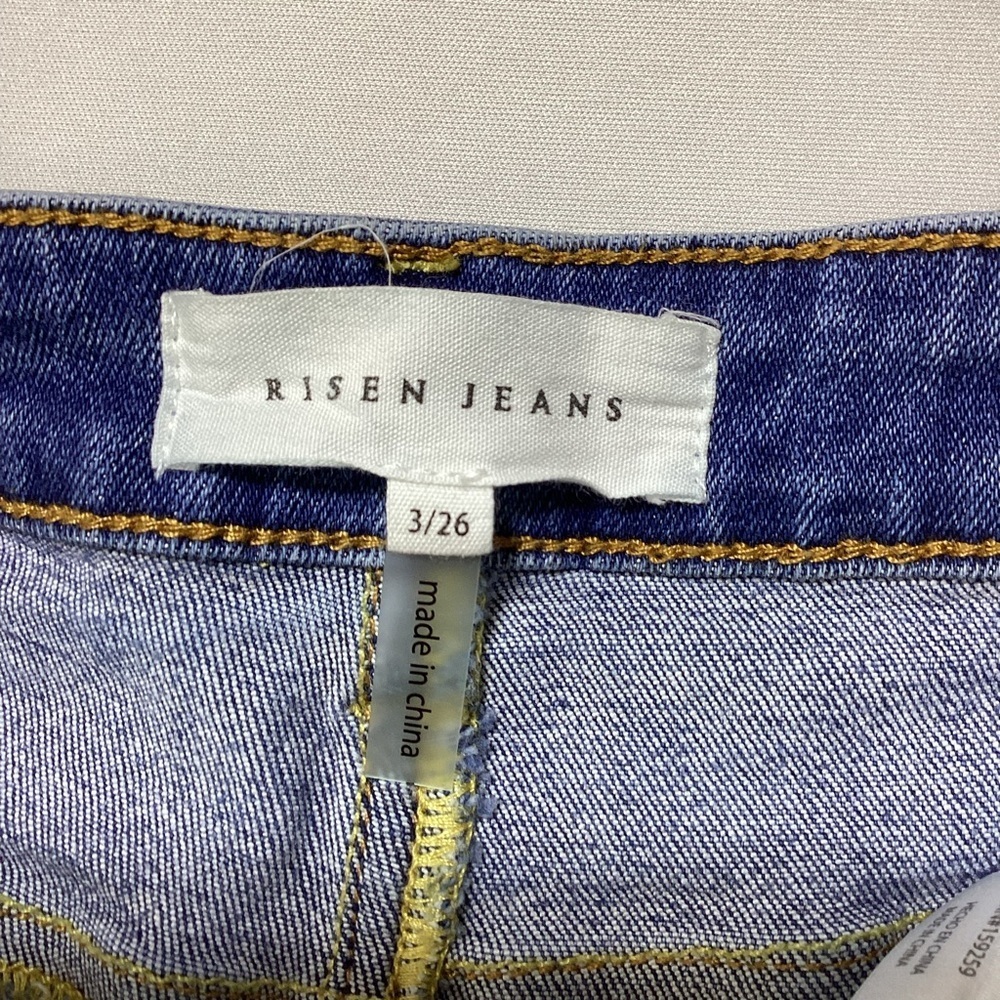 Risen Patch Pocket Flare Women's Jeans - Picture 4 of 11